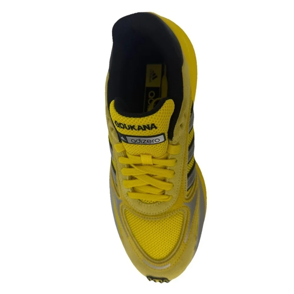 Adidas Unisex's Adizero Goukana Light Yellow Running‎ Shoes Size 8.5 New